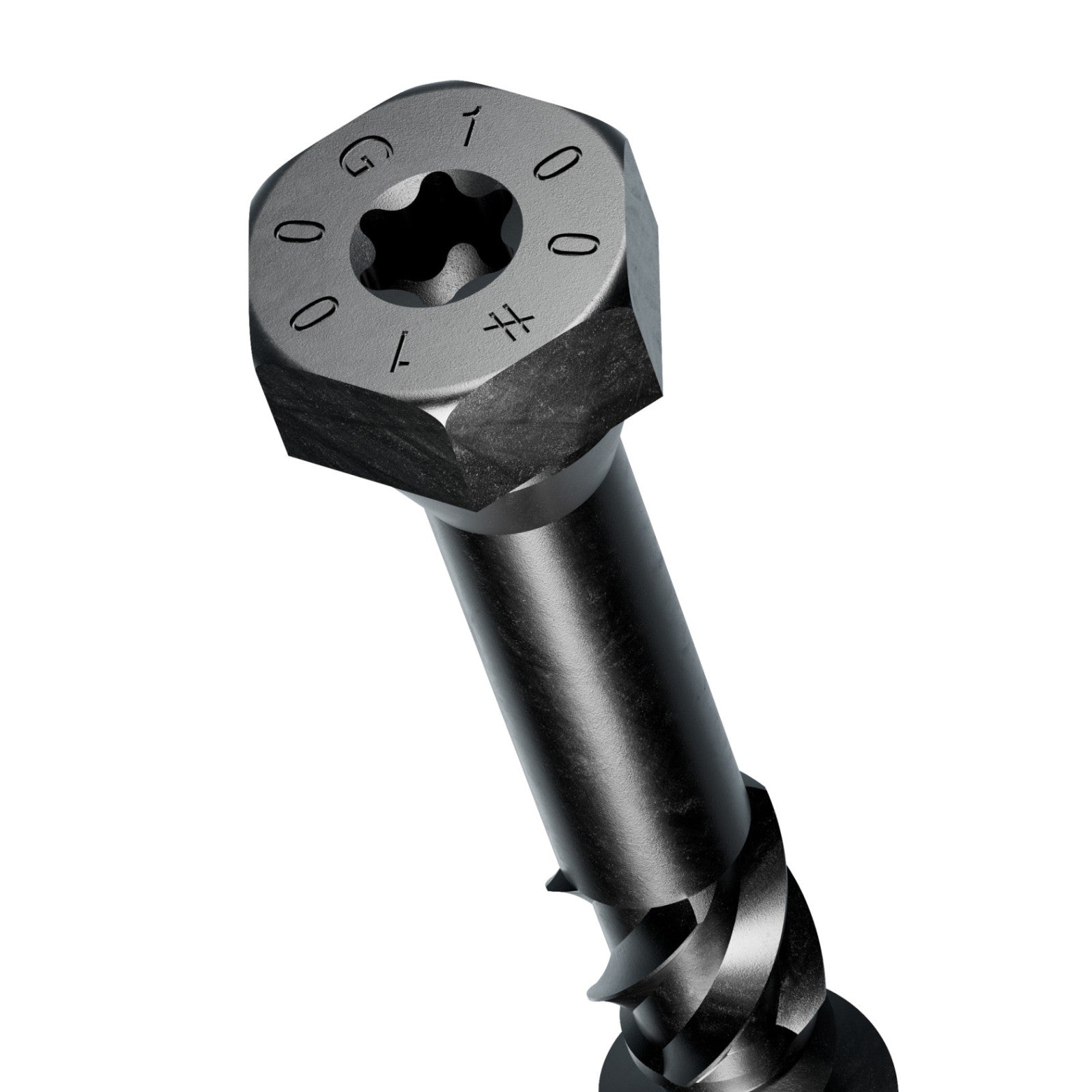 Simpson Strong-Tie SDHR metal to wood combo head screw black e coat