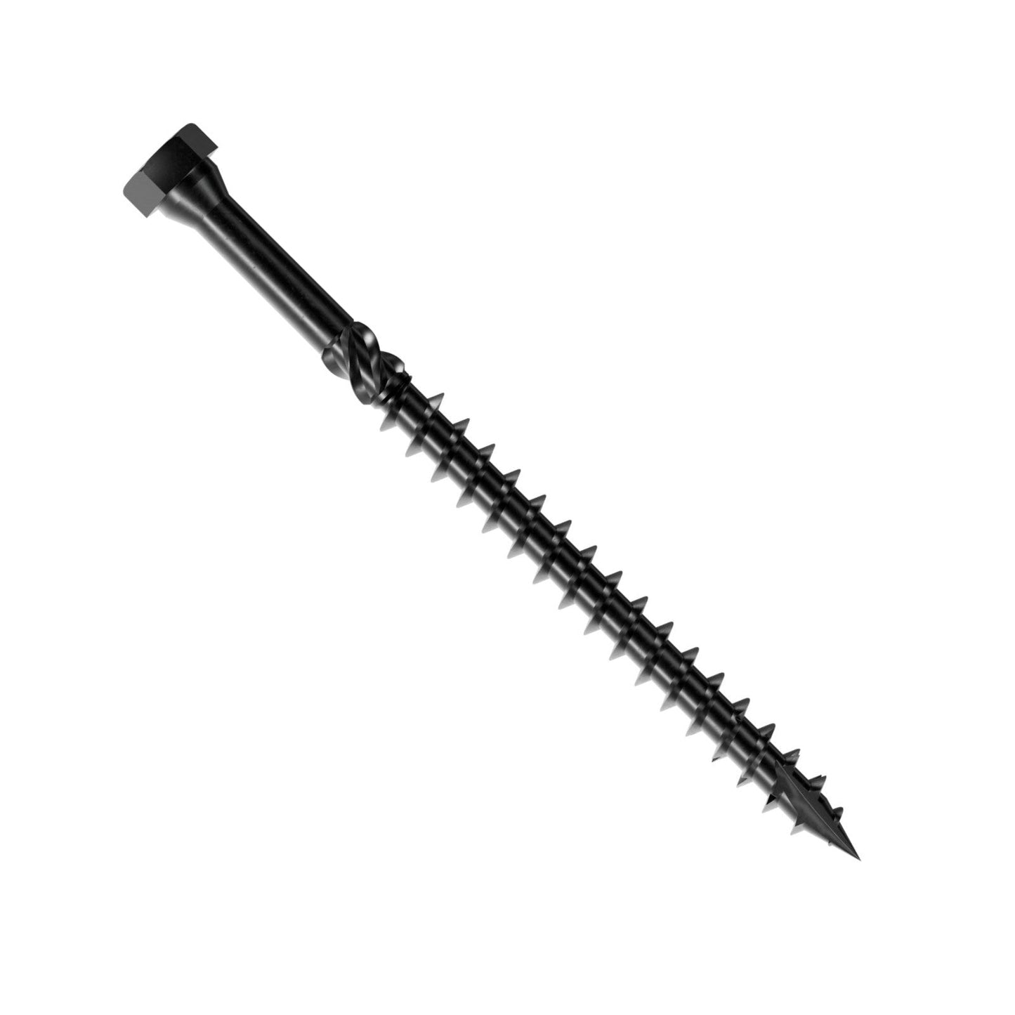Simpson Strong-Tie SDHR metal to wood combo head screw black e coat