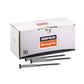 Box of Simpson Strong-Tie screws on a white background