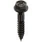 Simpson Strong-Tie 1/4" x 1-1/2" Outdoor Accents Heavy-Duty Connector Screw - Double Barrier Coating, Black | Qty. 25