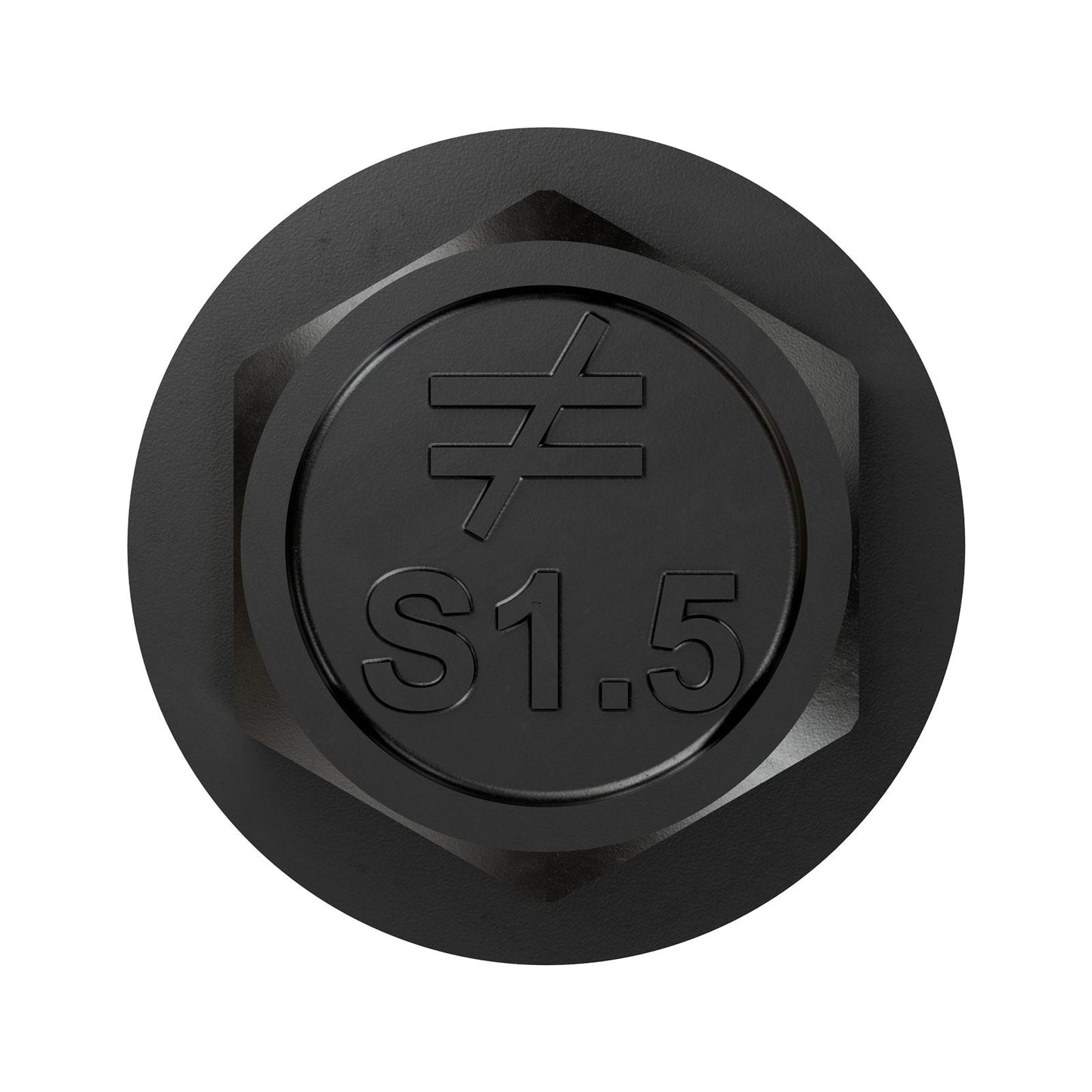 Simpson Strong-Tie 1/4" x 1-1/2" Outdoor Accents Heavy-Duty Connector Screw - Double Barrier Coating, Black | Qty. 25