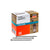 Box of Simpson Strong-Drive screws with two screws in front on a white background