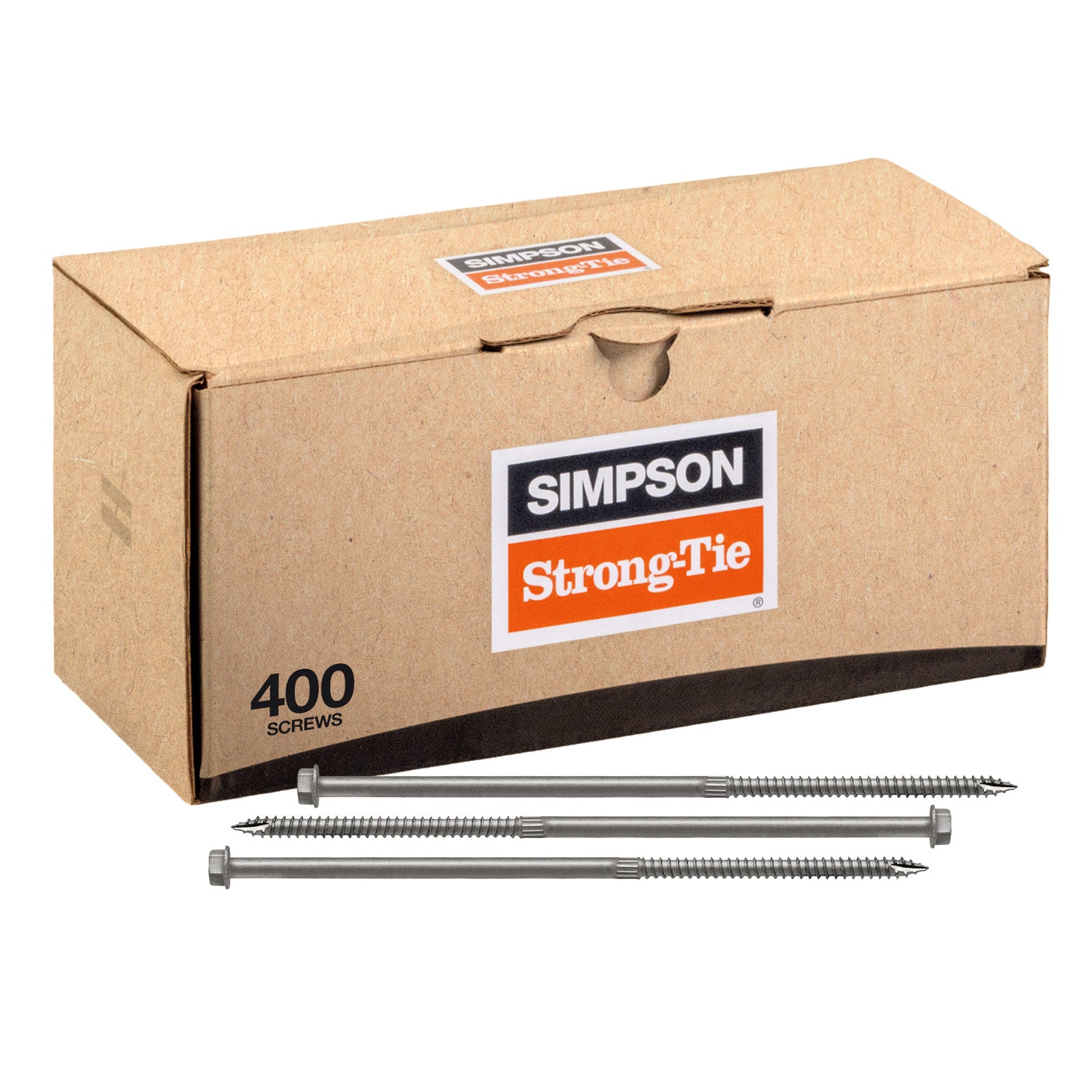 1/4" x 8" Strong-Tie SDS25800 Heavy-Duty Connector Screw - Double-Barrier Coating, Pkg 400