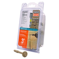 0.195" x 3" Strong-Tie SDWH19300DB-RP1 2Timber Hex Screw - Double Barrier Coating, Pkg 12