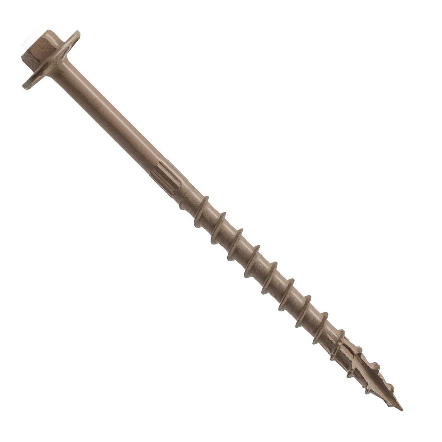 0.195" x 4" Strong-Tie SDWH19400 Timber Hex Screw - Double Barrier Coating