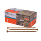 0.195" x 6" Strong-Tie SDWH19600DB-R50 Timber Hex Screw - Double Barrier Coating, Pkg 50