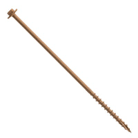 0.195" x 8" Strong-Tie SDWH19800 Timber Hex Screw - Double Barrier Coating