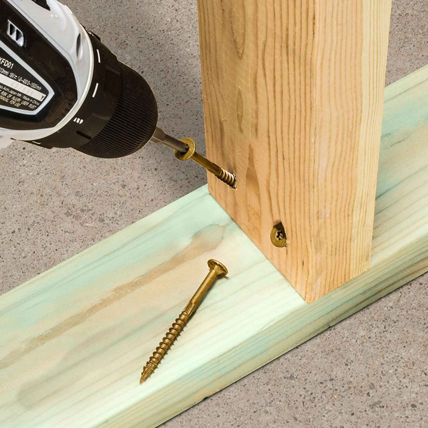 0.160" x 3" Strong-Tie SDWS16300QR50 Framing Screw, Quik Guard Coating, Pkg 50