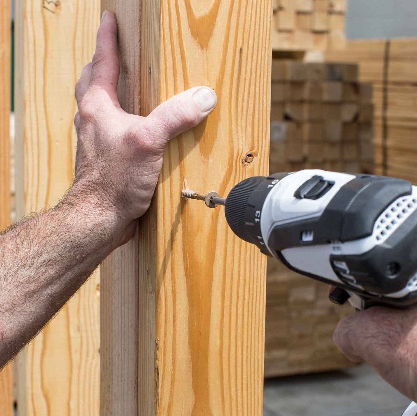 0.160" x 3" Strong-Tie SDWS16300QR50 Framing Screw, Quik Guard Coating, Pkg 50