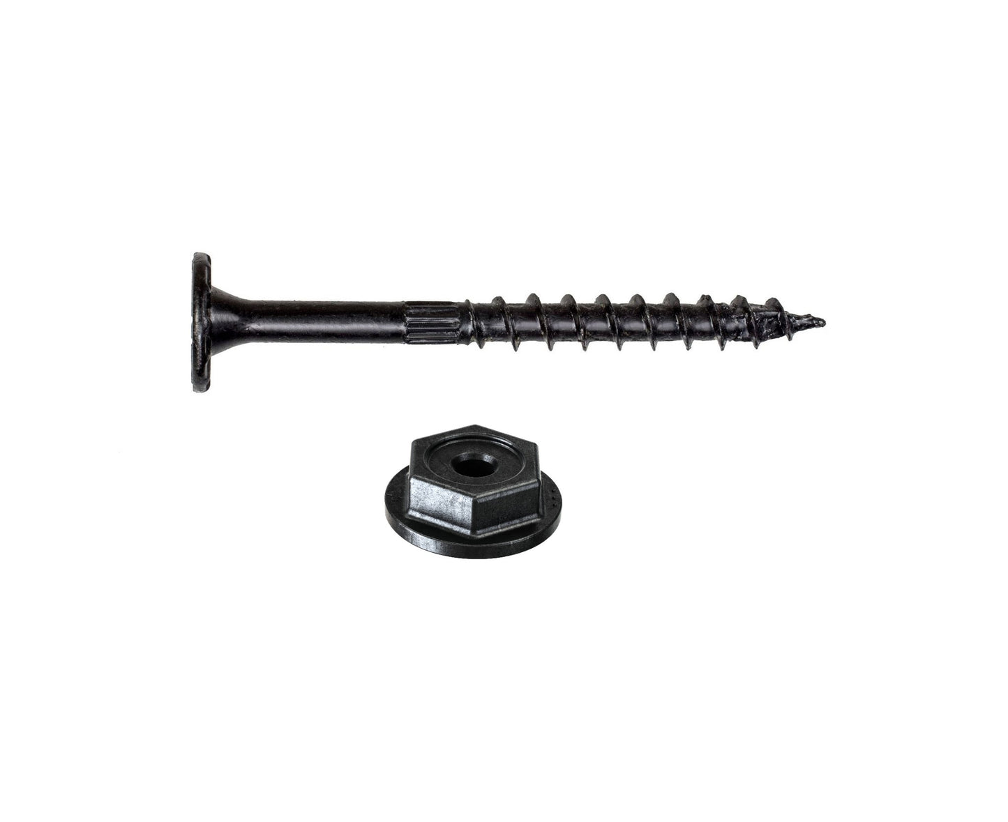 0.220" x 3-1/2" Strong-Tie SDWS22312DBBRN1 Structural Screw T40 Star - Double Barrier Black Coating, Pkg 1