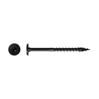 0.220" x 4" Strong-Tie SDWS22400DBB Timber Screw - Double Barrier Coating, Black