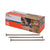 Box of Simpson Strong-Tie screws with three screws displayed in front on a white background