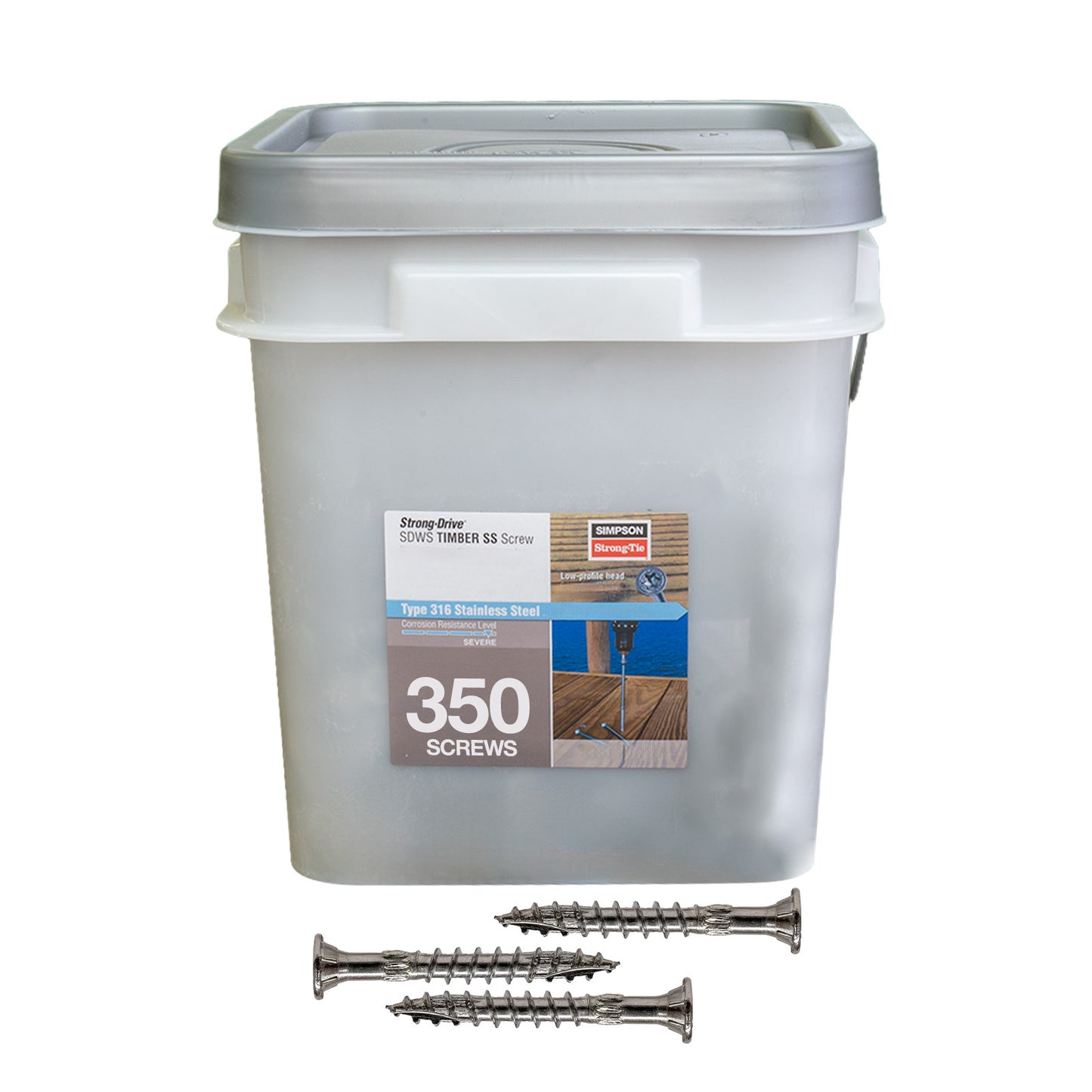 SDWS Timber SS Screw - 350 pack
