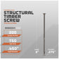 structural timber screw - specifications