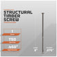 structural timber screw - specifications
