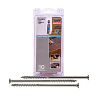 .276" x 8" Strong-Tie SDWS27800SS-RC10 Timber Screws - 316 Stainless Steel, Pkg 10