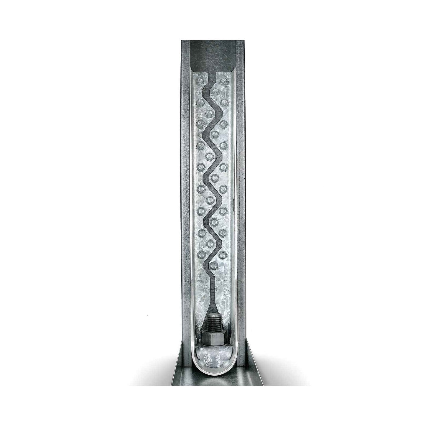 Simpson S/HDU6 Light Gauge Holdown For Steel - G90 Galvanized installed