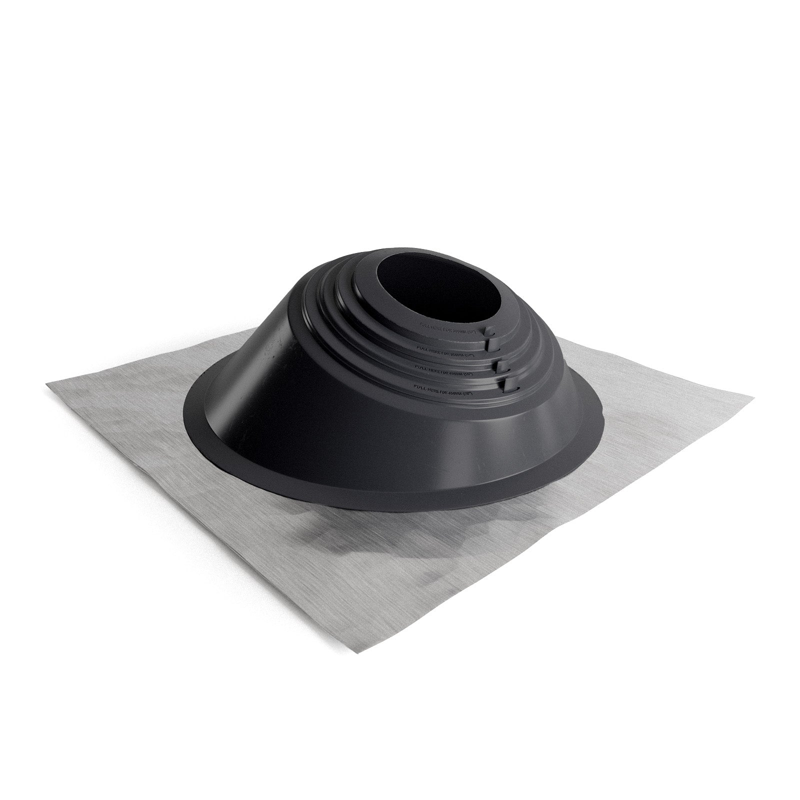 #3 Shingle Roof Black EPDM Pipe Flashing Boot