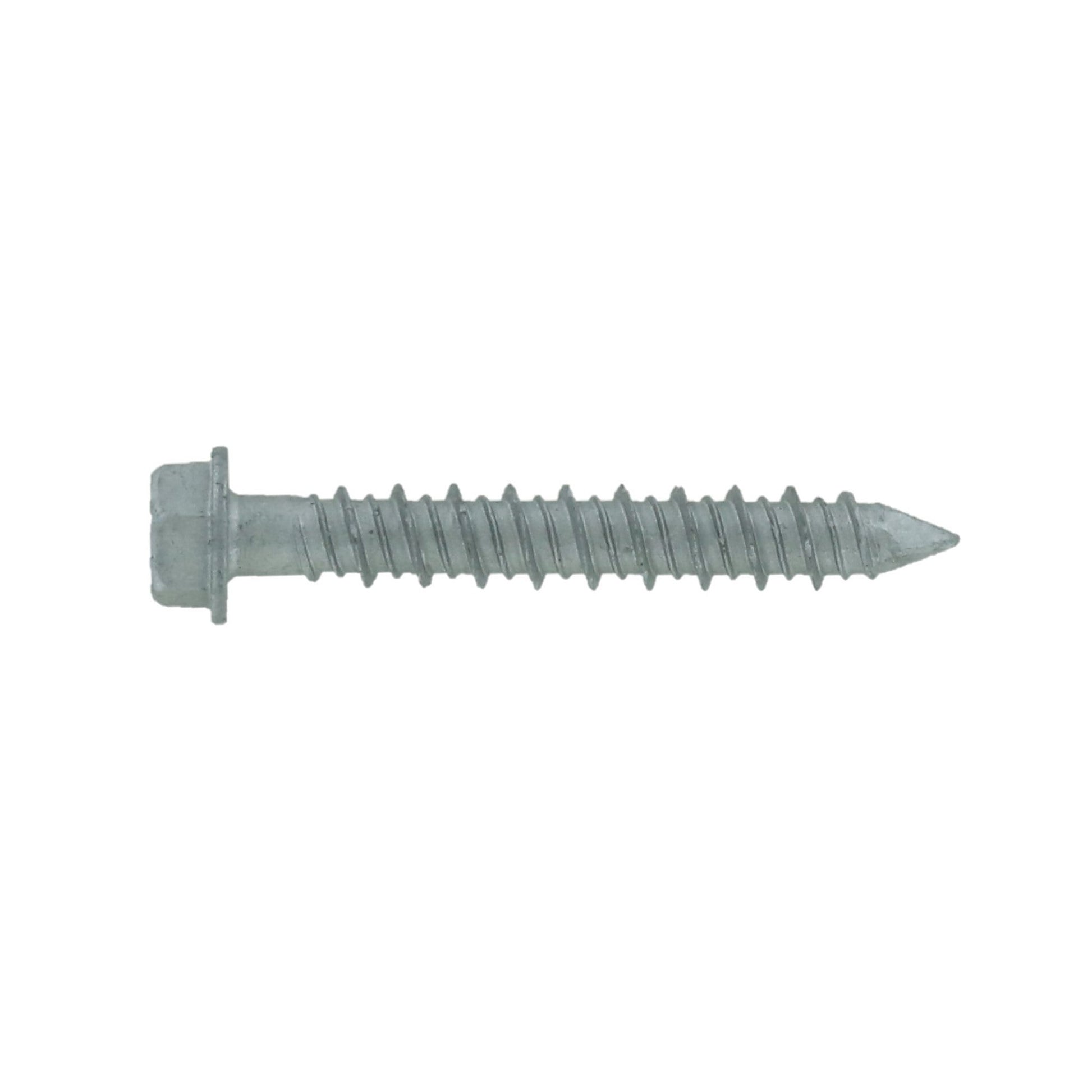 1/4 inch x 1-3/4 inch Tapcon 410 Stainless Steel Concrete Screw Hex Head