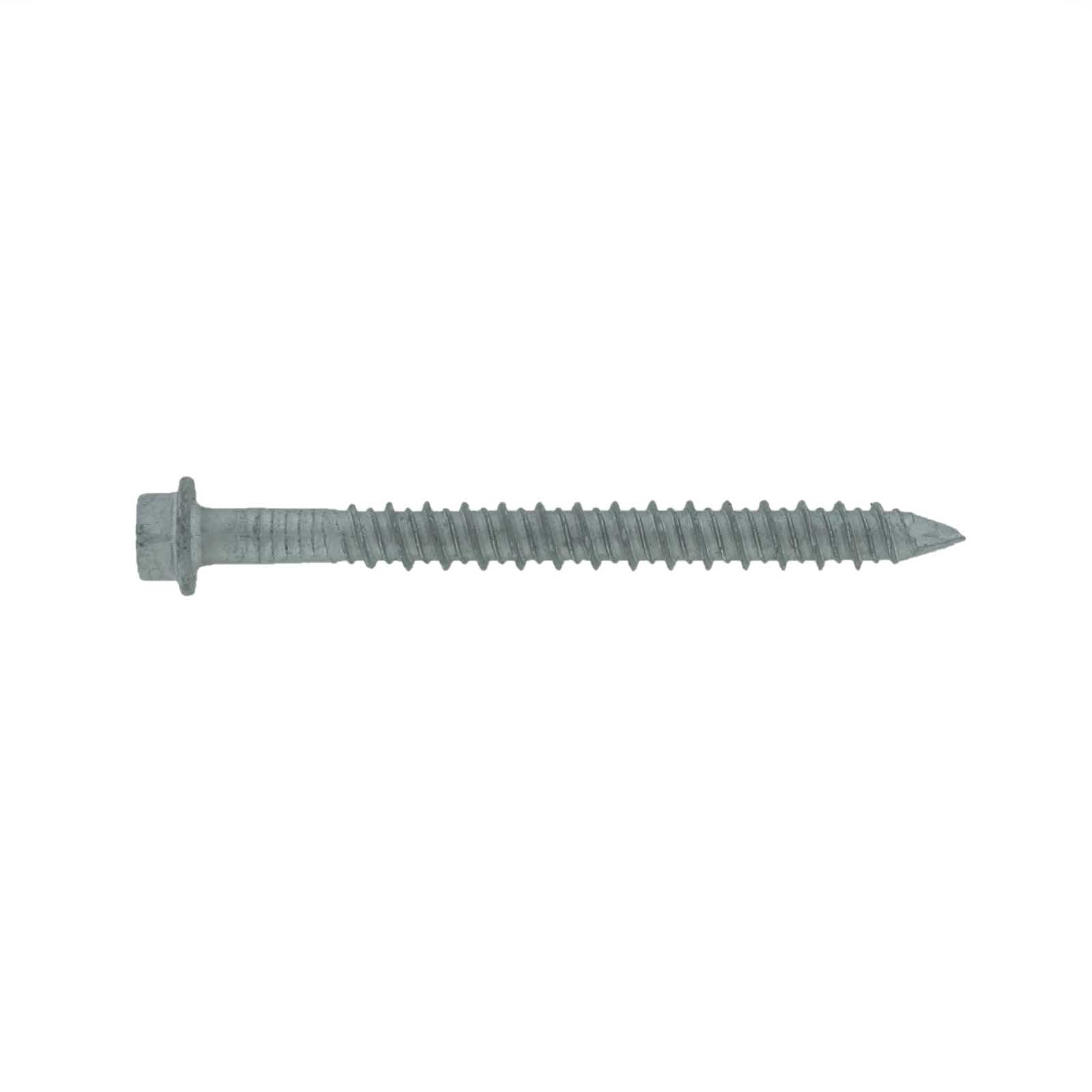 1/4 inch x 2-3/4 inch Tapcon 410 Stainless Steel Concrete Screw Hex Head