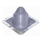 #2 Roofjack Extreme Angle Silicone Pipe Flashing Boot for Metal Roof, Gray