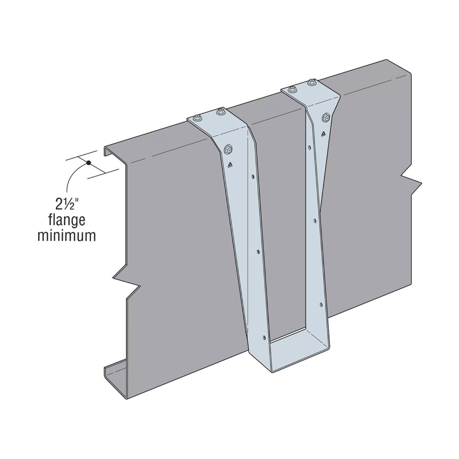 Simpson Light Gauge Joist Hanger