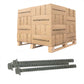 Tapcon 1/2" x 3" LDT Large Diameter Concrete Screw, Hex Head - 410 Stainless Steel | Qty. 4,500 (Pallet)