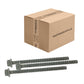 Tapcon 3/8" x 3" LDT Large Diameter Concrete Screw, Hex Head - 410 Stainless Steel | Qty. 400 (Carton)