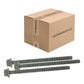 Tapcon 3/8" x 4" LDT Large Diameter Concrete Screw, Hex Head - 410 Stainless Steel | Qty. 400 (Carton)