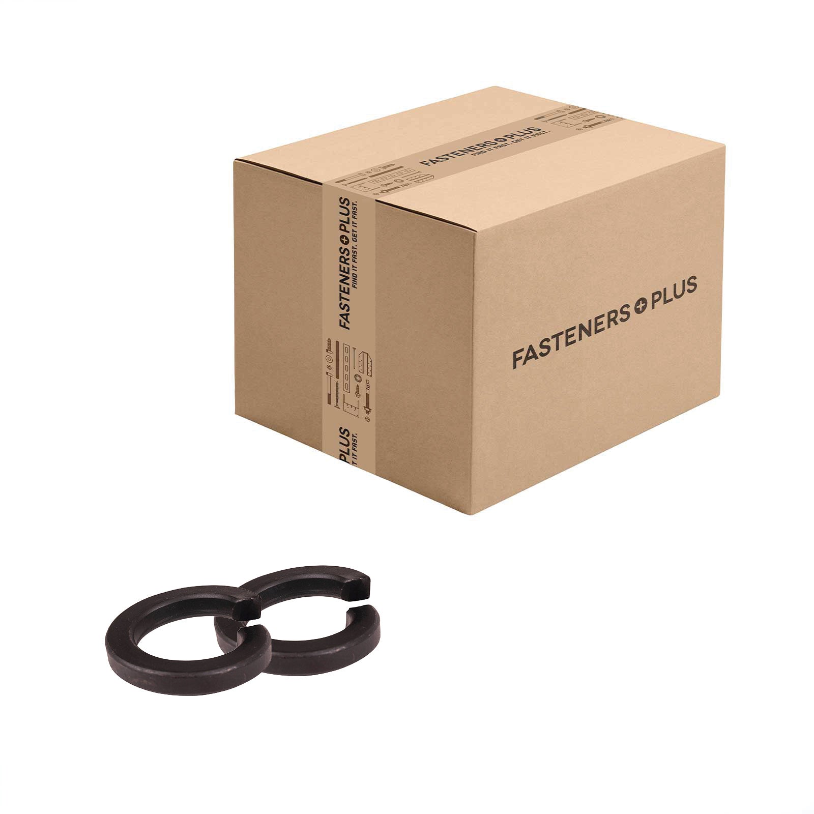 Conquest 1-1/2" Split Lock Washer - Plain Finish, Qty. 125 - Carton