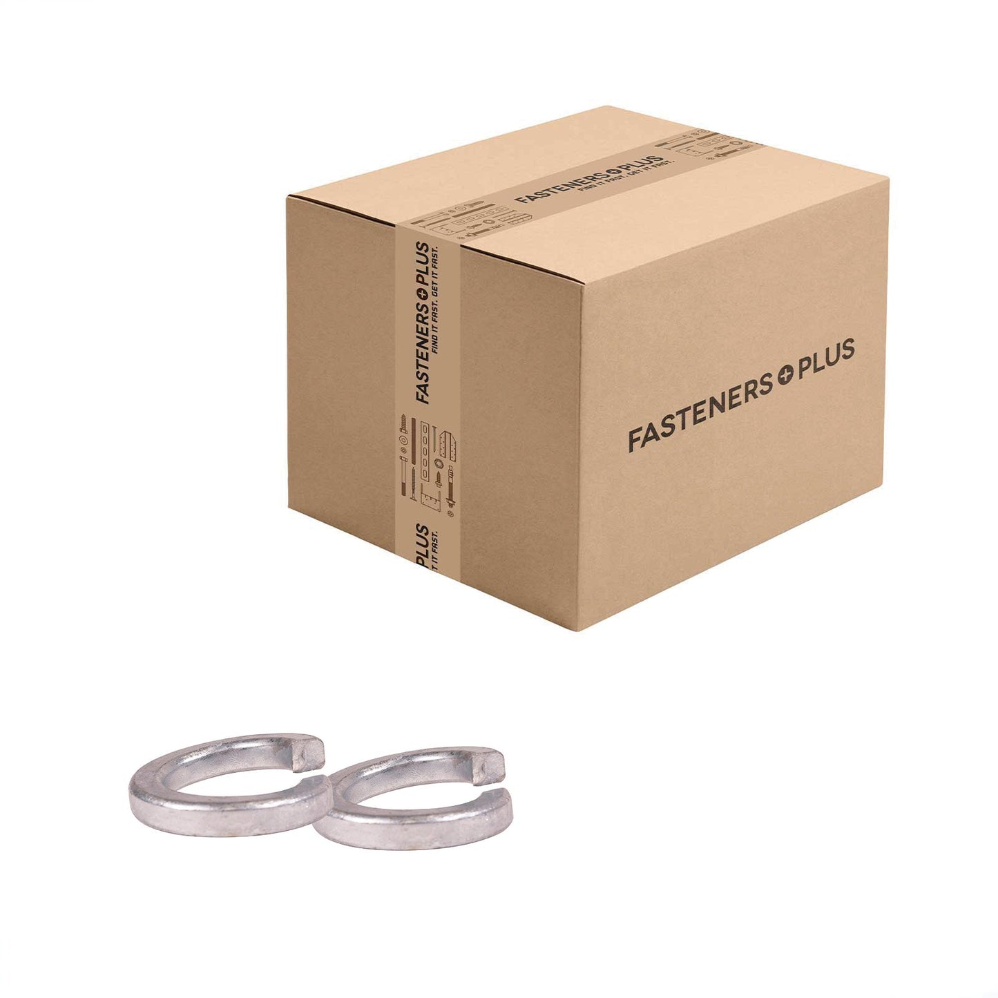 Conquest 1-1/2" Split Lock Washer - Hot Dip Galvanized, Qty. 150 - Carton