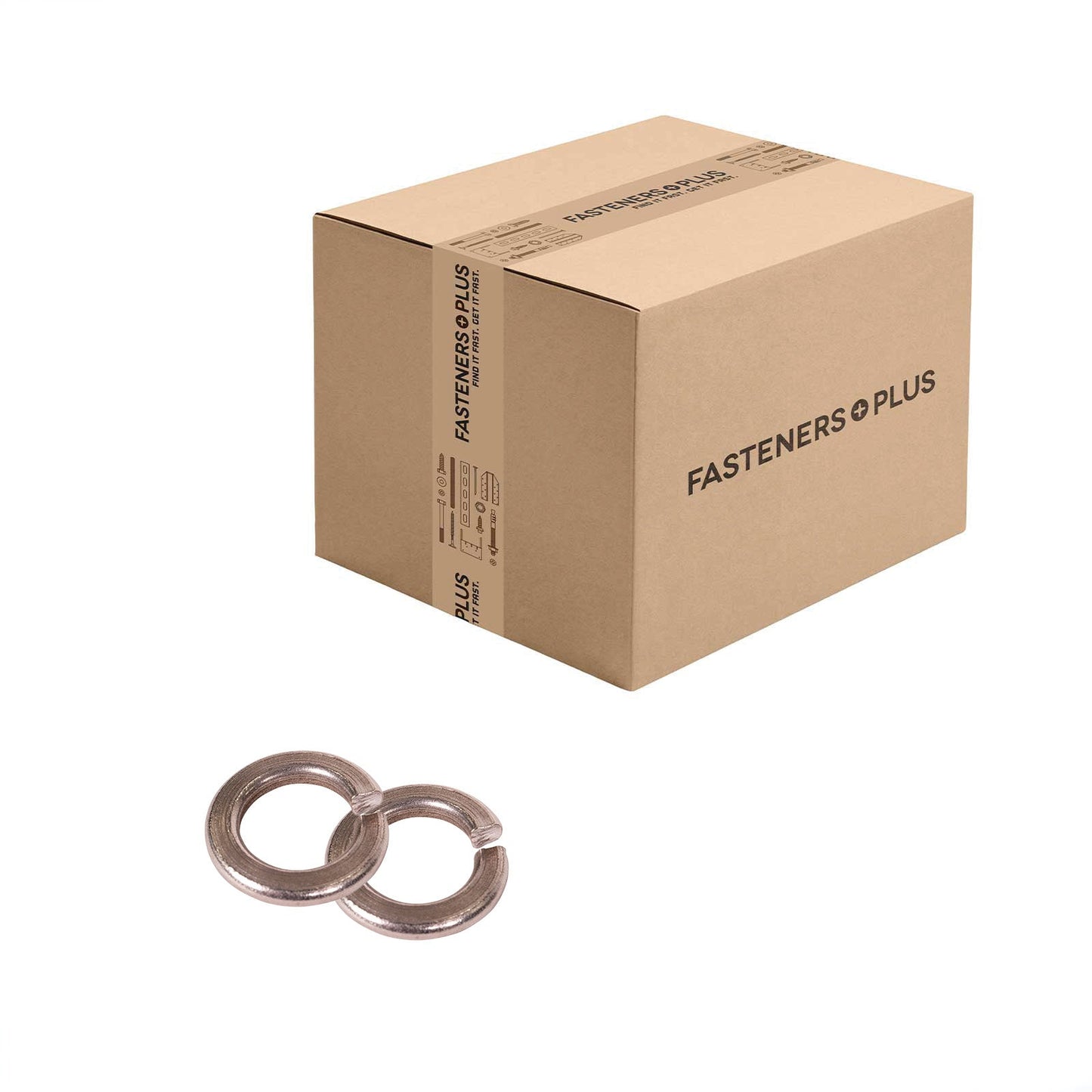 Conquest 3/4" Split Lock Washer - 18-8 Stainless Steel, Qty. 600 - Carton
