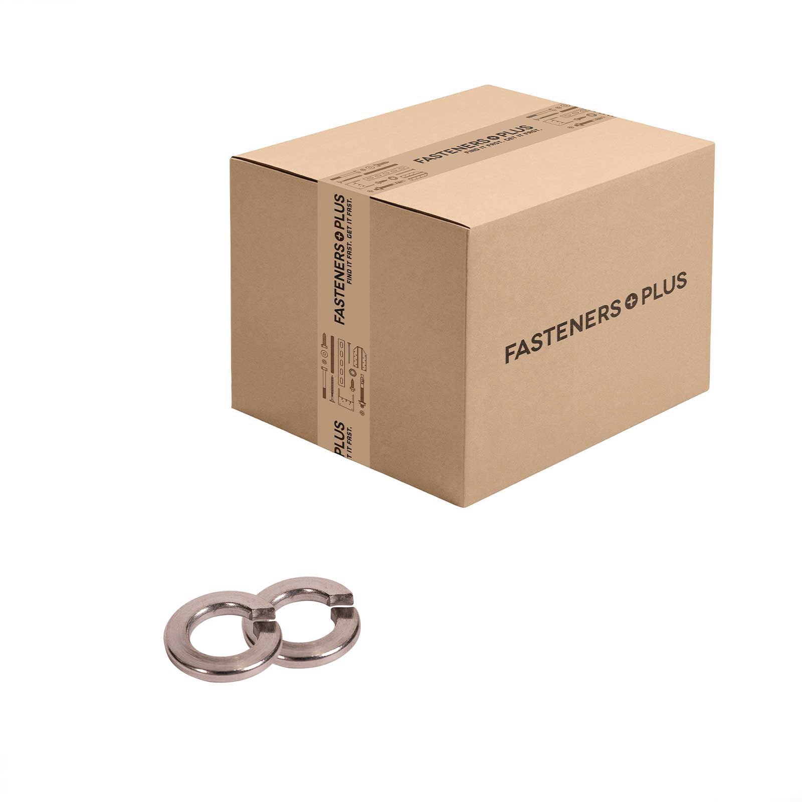 Conquest 5/16" Split Lock Washer - 316 Stainless Steel, Qty. 3,000 - Carton