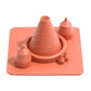 Multi Port Solar roof boot terra cotta