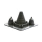 black epdm solar multi port metal roof boot