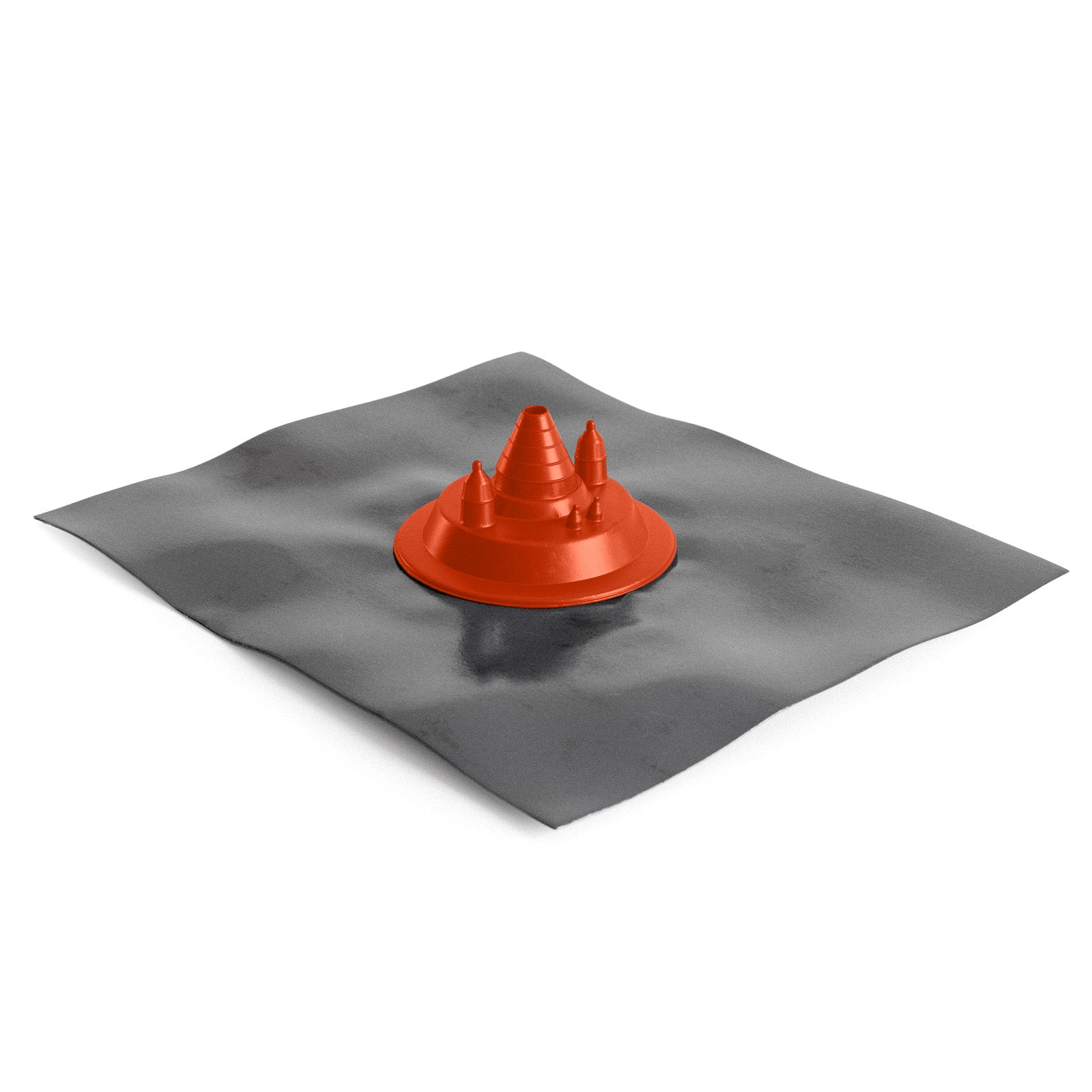 Solar Multi-Port Lead Red Silicone Pipe Flashing Boot