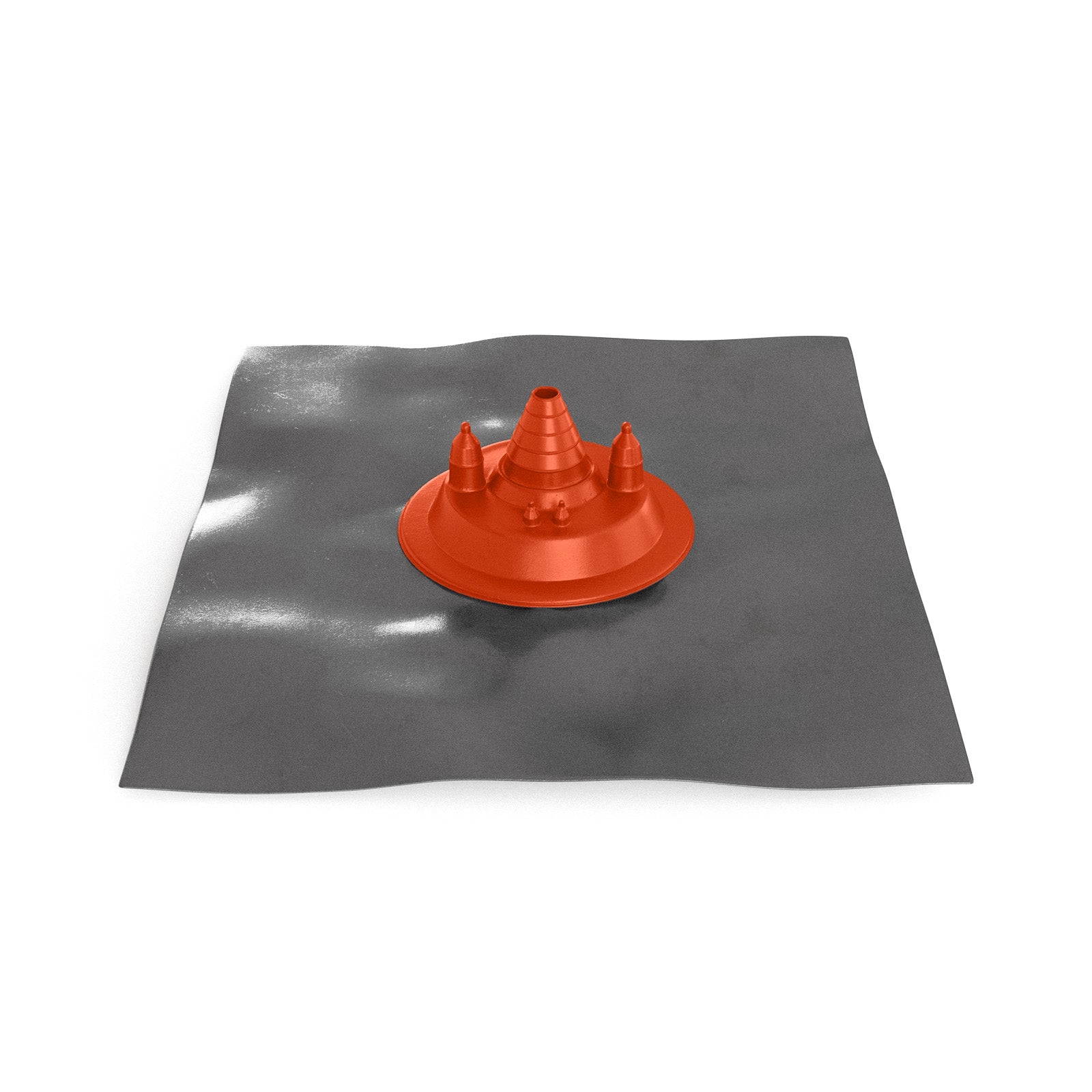 Solar Multi-Port Lead Red Silicone Pipe Flashing Boot
