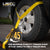 Side Mount Wheel Net with Ratchet and Flat Hook - 4 pack