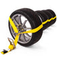 Side Mount Wheel Net with Ratchet and Flat Hook - 4 pack