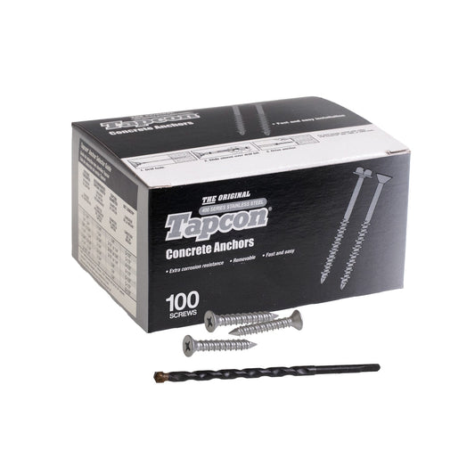 Stainless Steel Tapcons at Fasteners Plus