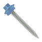 #10 x 112 inch SS Woodbinder Metal Roofing Screw Blue Pkg 250