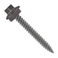 #10 x 112 inch SS Woodbinder Metal Roofing Screw Charcoal Gray Pkg 250