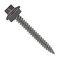 #10 x 112 inch SS Woodbinder Metal Roofing Screw Charcoal Gray Pkg 250