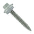 #10 x 1 inch SS Woodbinder Metal Roofing Screw Light Gray Pkg 250 image 1 of 2
