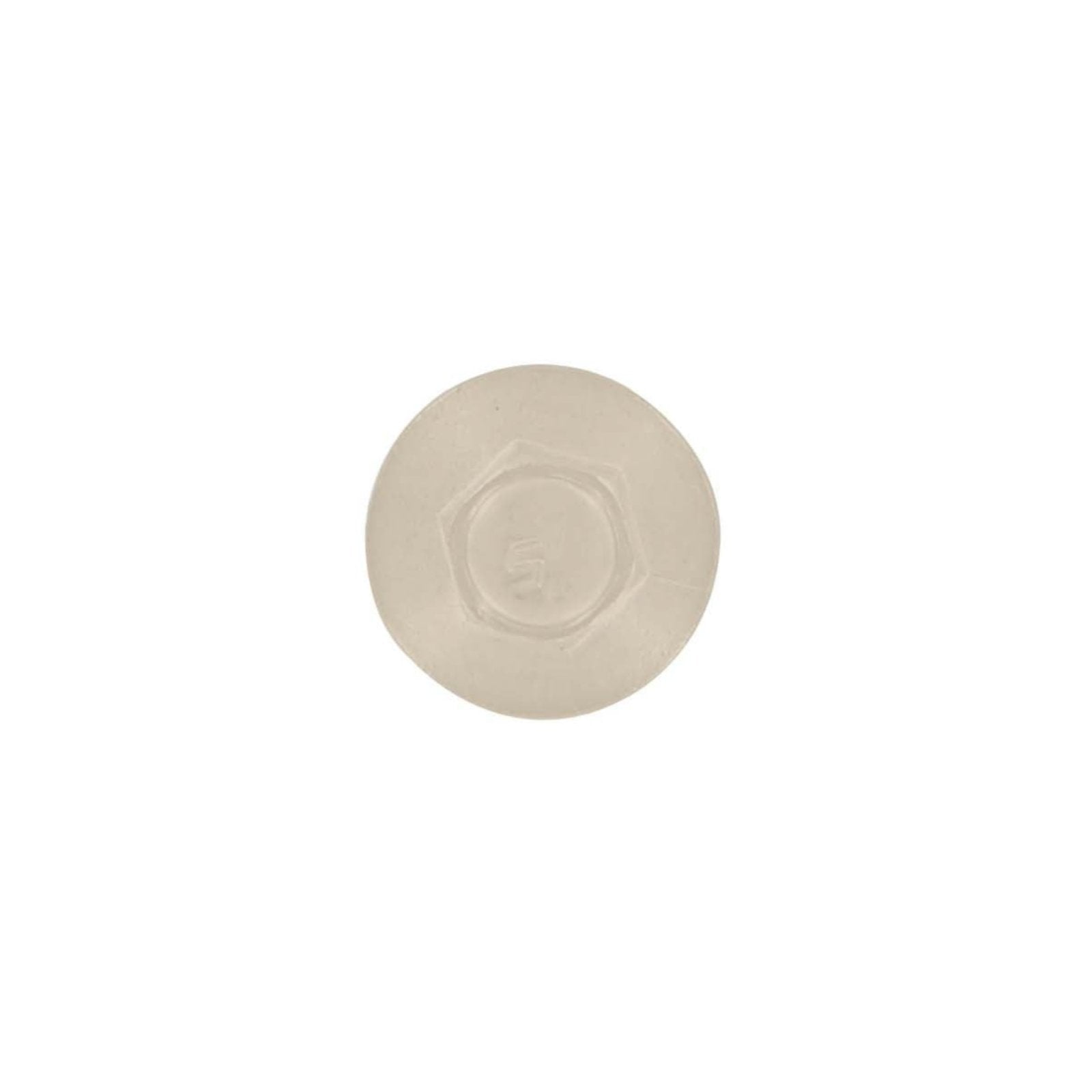 #10 x 1 inch SS Woodbinder Metal Roofing Screw Light Stone Pkg 250 image 2 of 2