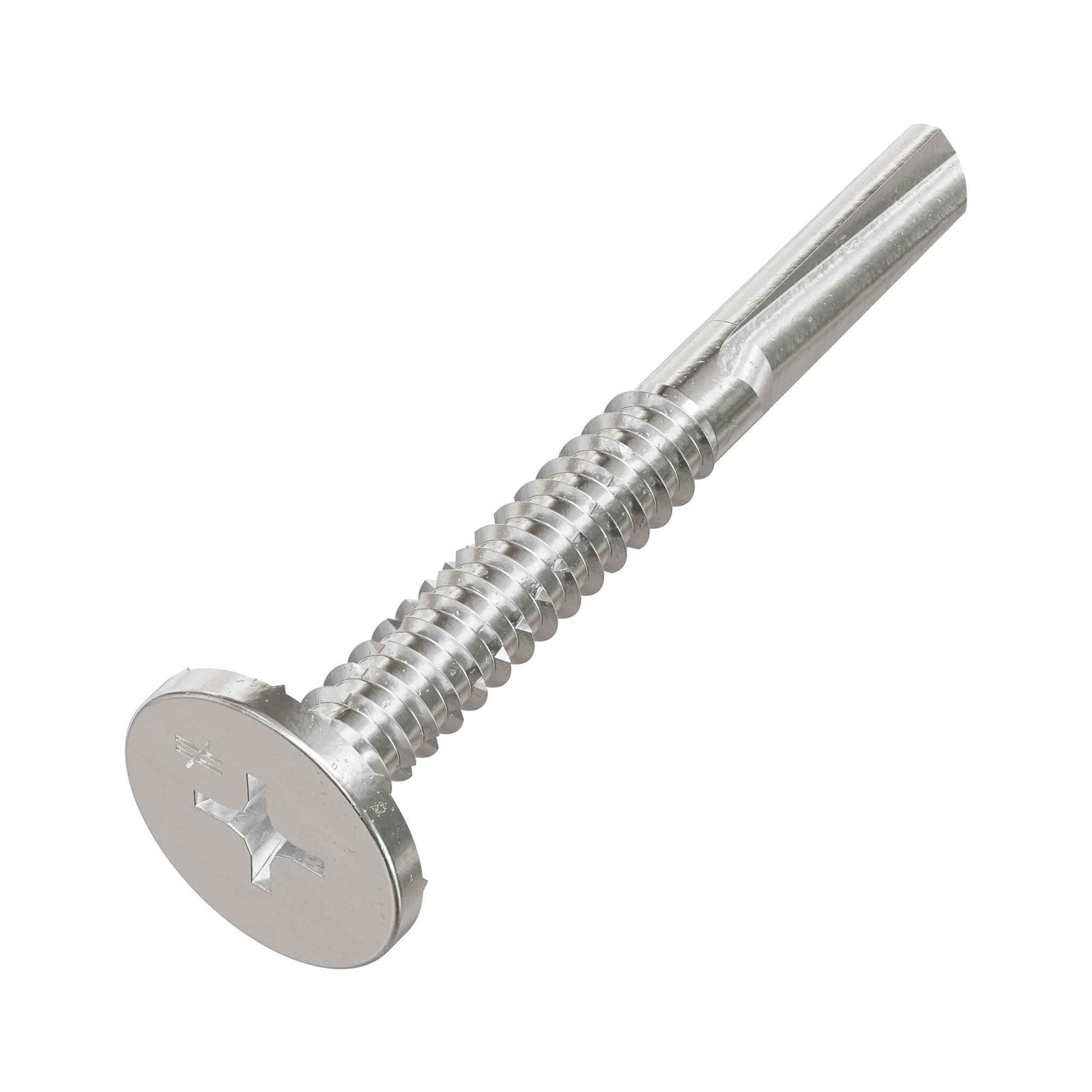 #14 x 2-1/4" Quik Drive Pancake Head SD Collated Screws, 410 Stainless ...
