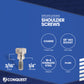 shoulder screw specification graphic