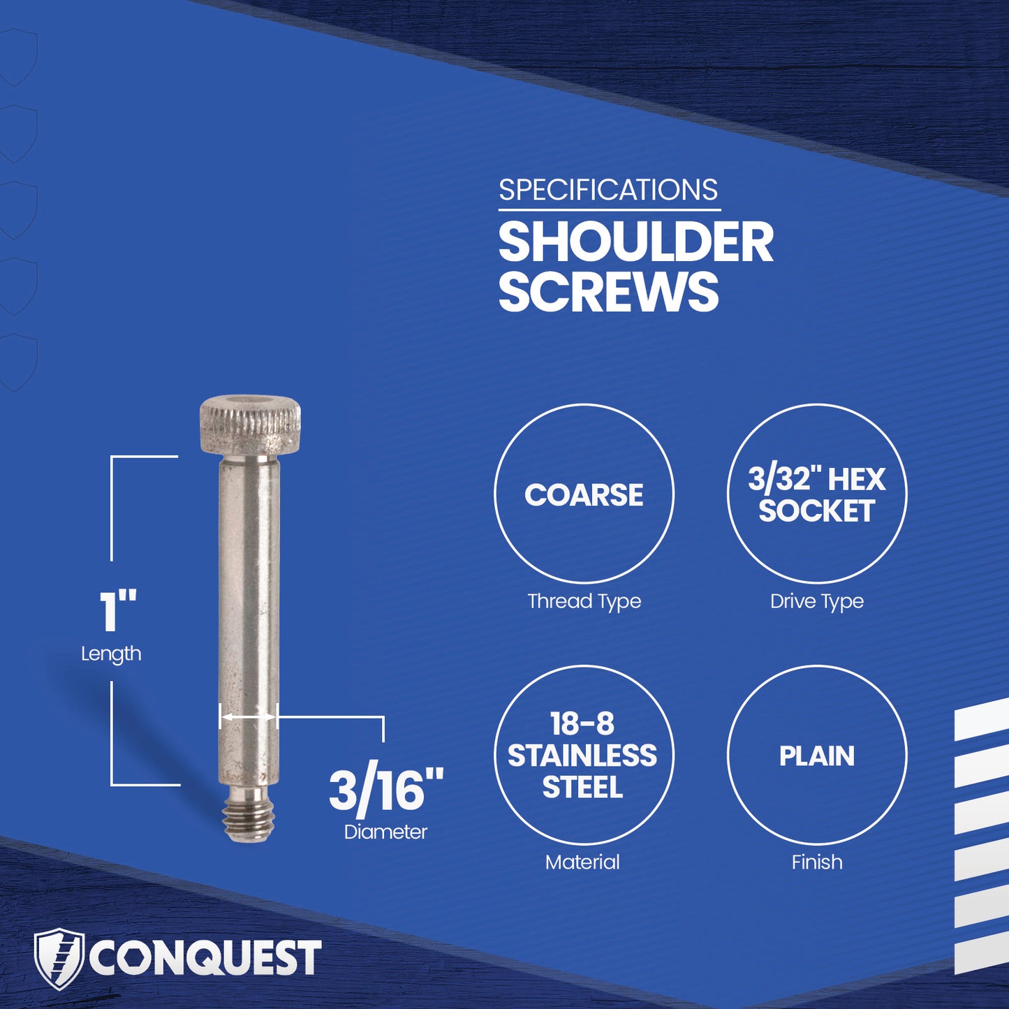 shoulder screw specification graphic