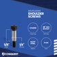 shoulder screw specification graphic