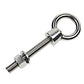 1/4" x  2" Stainless Steel Type 316 Shoulder Eye Bolt